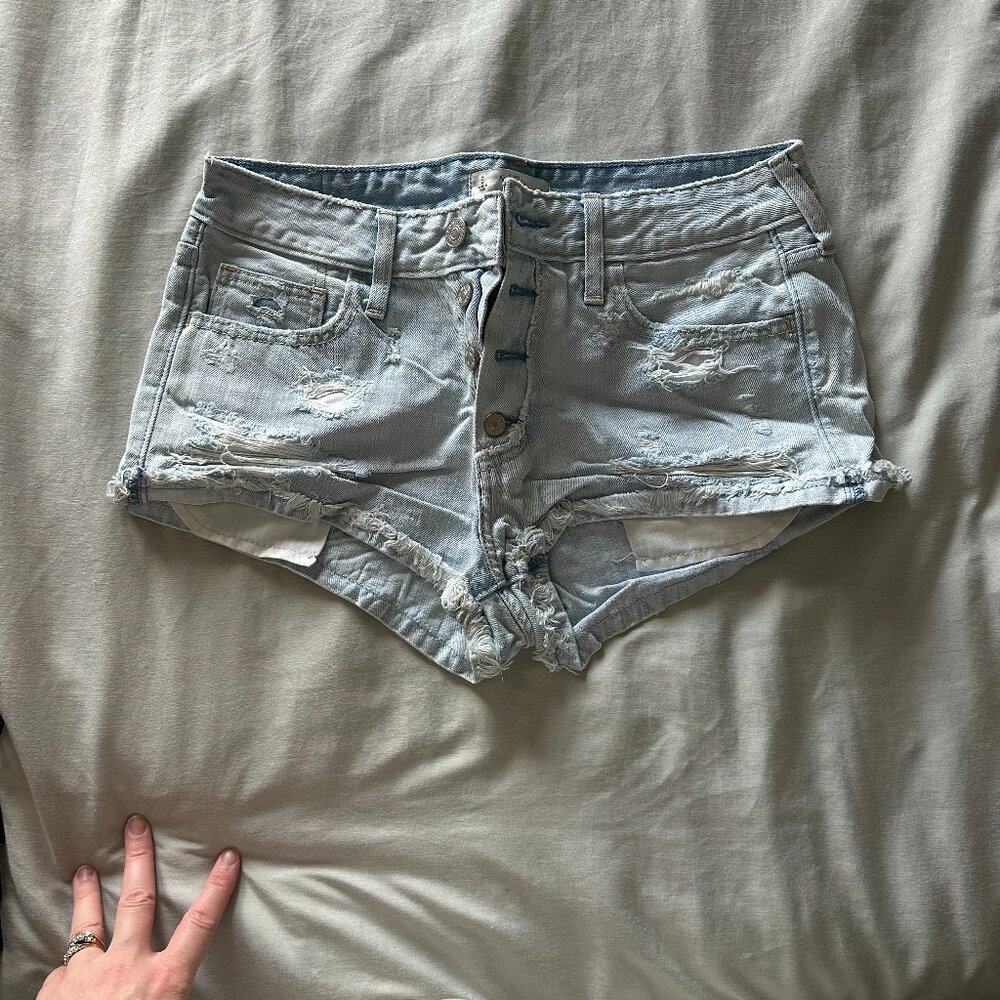 A&F Jean Short shorts, Size 6